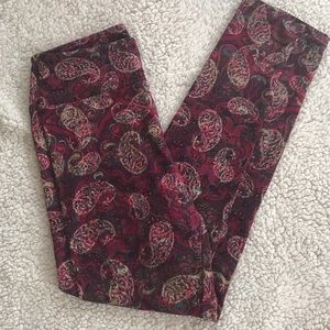 Paisley OS LLR Leggings